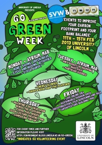 Go Green Week main poster